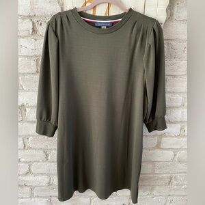 Tommy Hilfiger Women’s Green (Rosemary) 3/4 Sleeves T- Shirt Dress Size XL